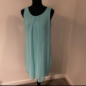 As U Wish Light Blue Sleeveless Midi Dress